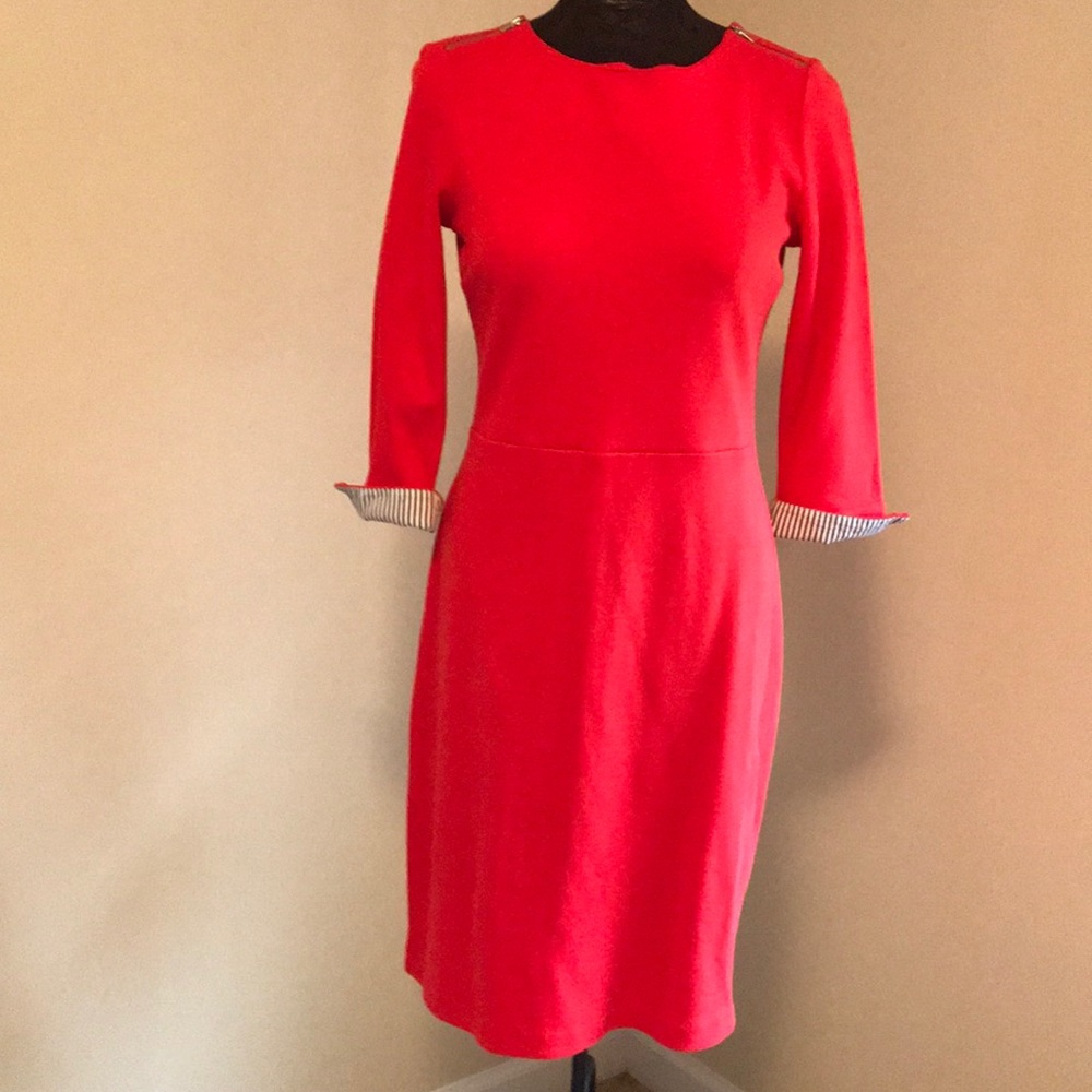 Talbots Nautical-Inspired 100% Cotton Dress
